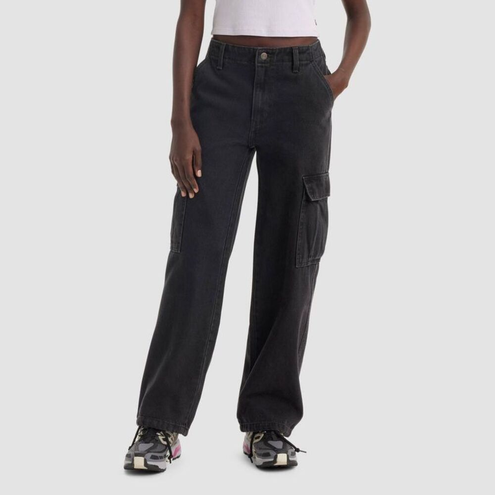 Levi's -  Women's Mid-Rise 94's Baggy Straight Leg Ca Open Mind Cargo